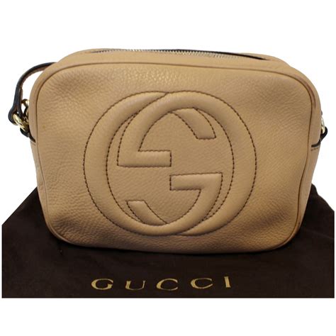 beige gucci disco bag|Gucci soho disco discount.